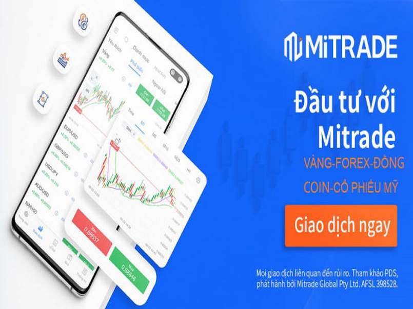 Giao dịch với sàn Forex Mitrade