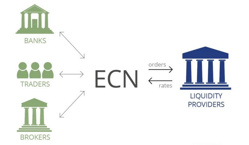 Những thành viên tham gia vào Electronic Communication Network