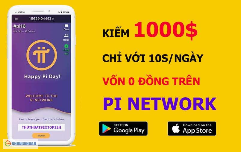 Ứng dụng Pi trên điện thoại