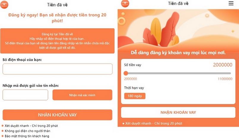 Hướng dẫn các bước đăng ký vay tiền tại Tiencash.com