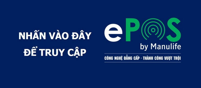 Truy cập vào trang của Manulife Epos